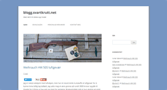Desktop Screenshot of blogg.svartkrutt.net